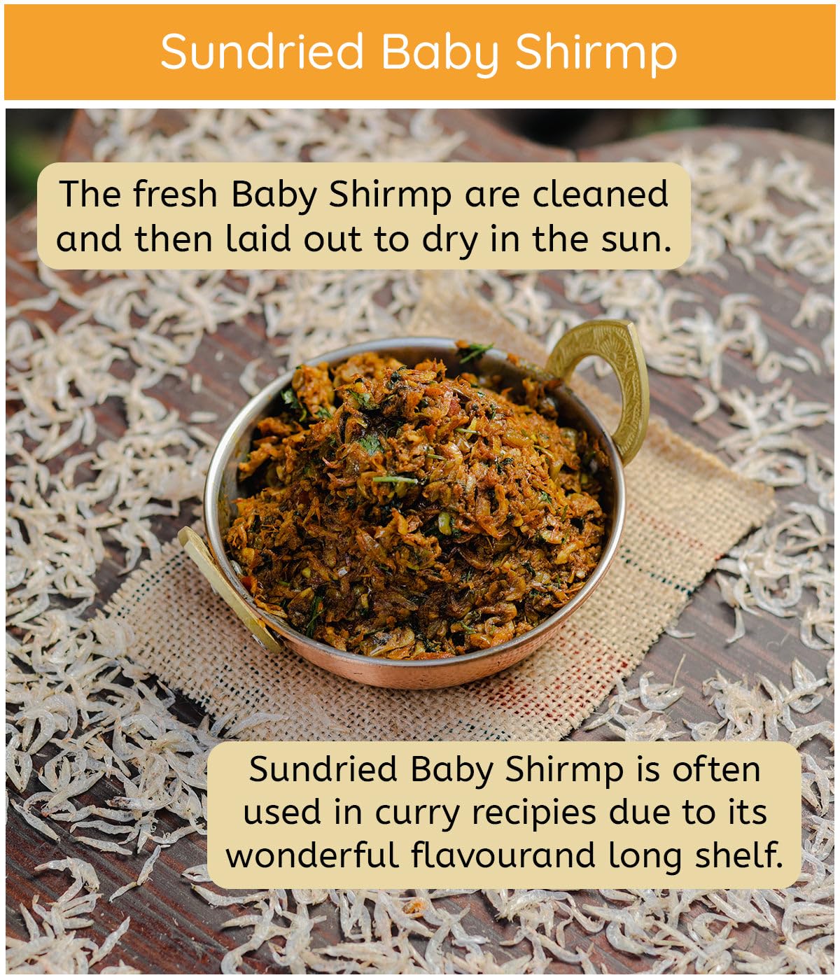 Dried Baby Shrimp ( सुकट )